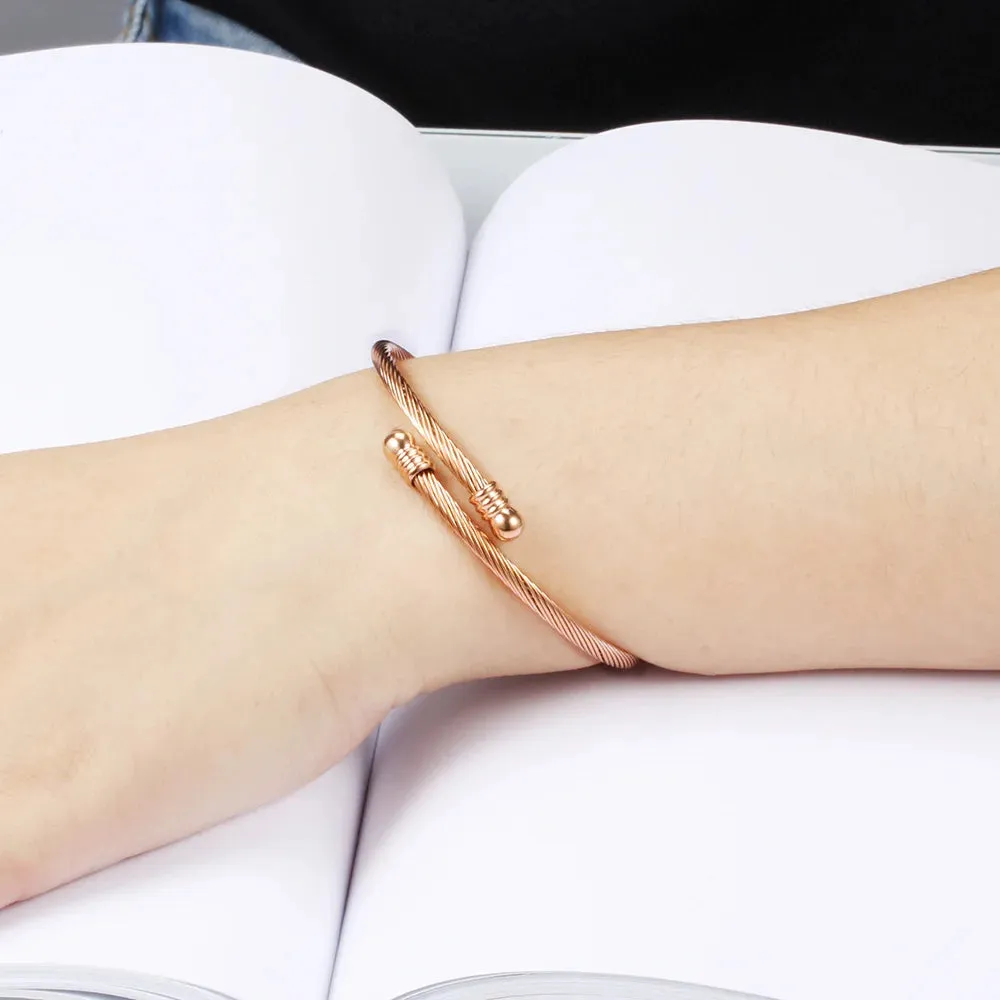 3 Colors lockable Braclets Bangles