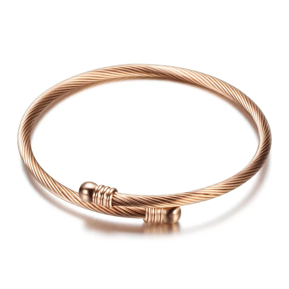 3 Colors lockable Braclets Bangles