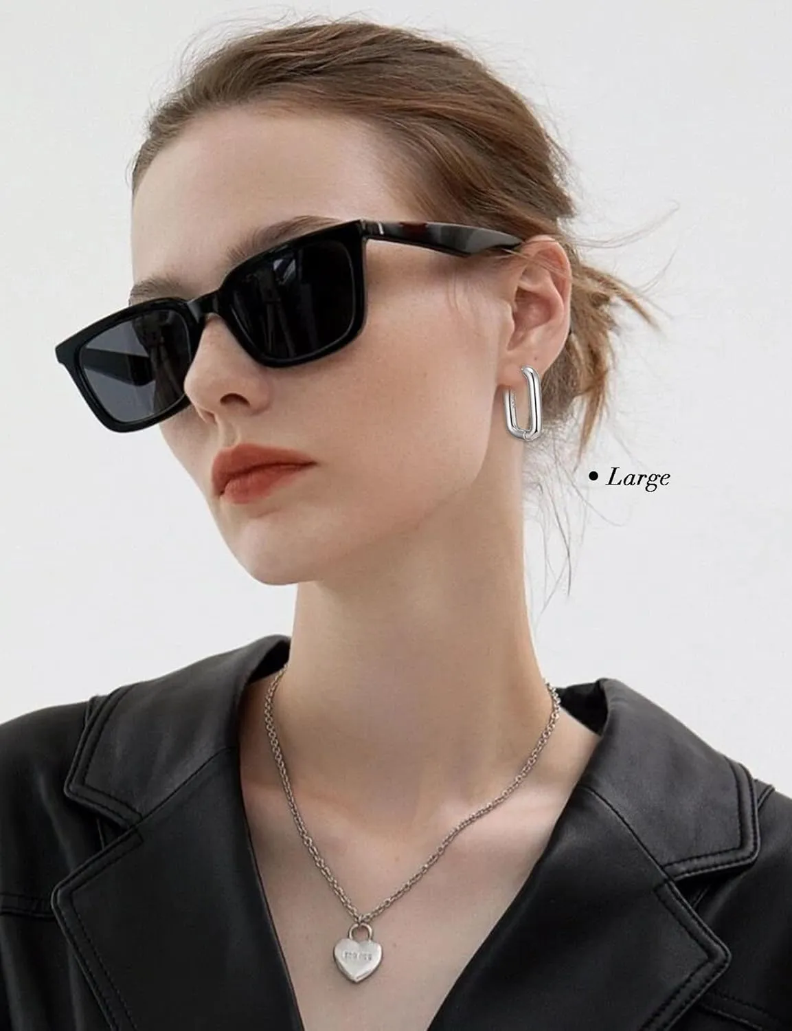 6 Pairs Chunky Small Gold Hoop Earrings Set for Women Men 14K Gold Plated Dainty Hypoallergenic Cz Diamond Hoops Huggie Earring Stack for Mutliple Piercing Ear Cuff Cartilage Earrings Jewelry Gifts