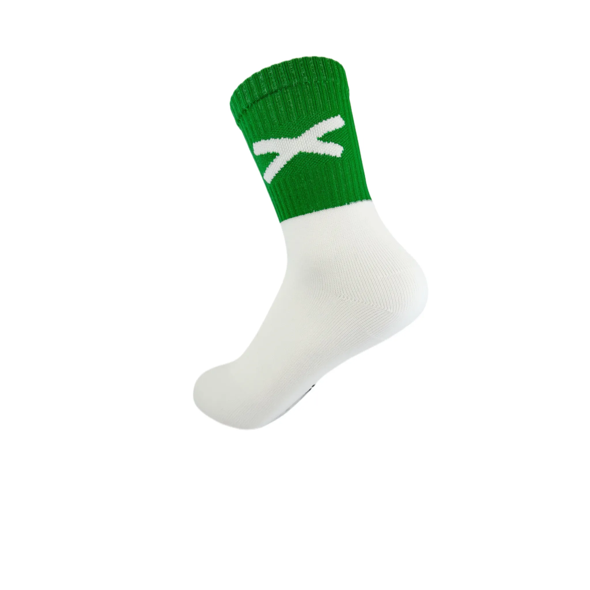 Action X Gaelic Games Sock (Green and White)