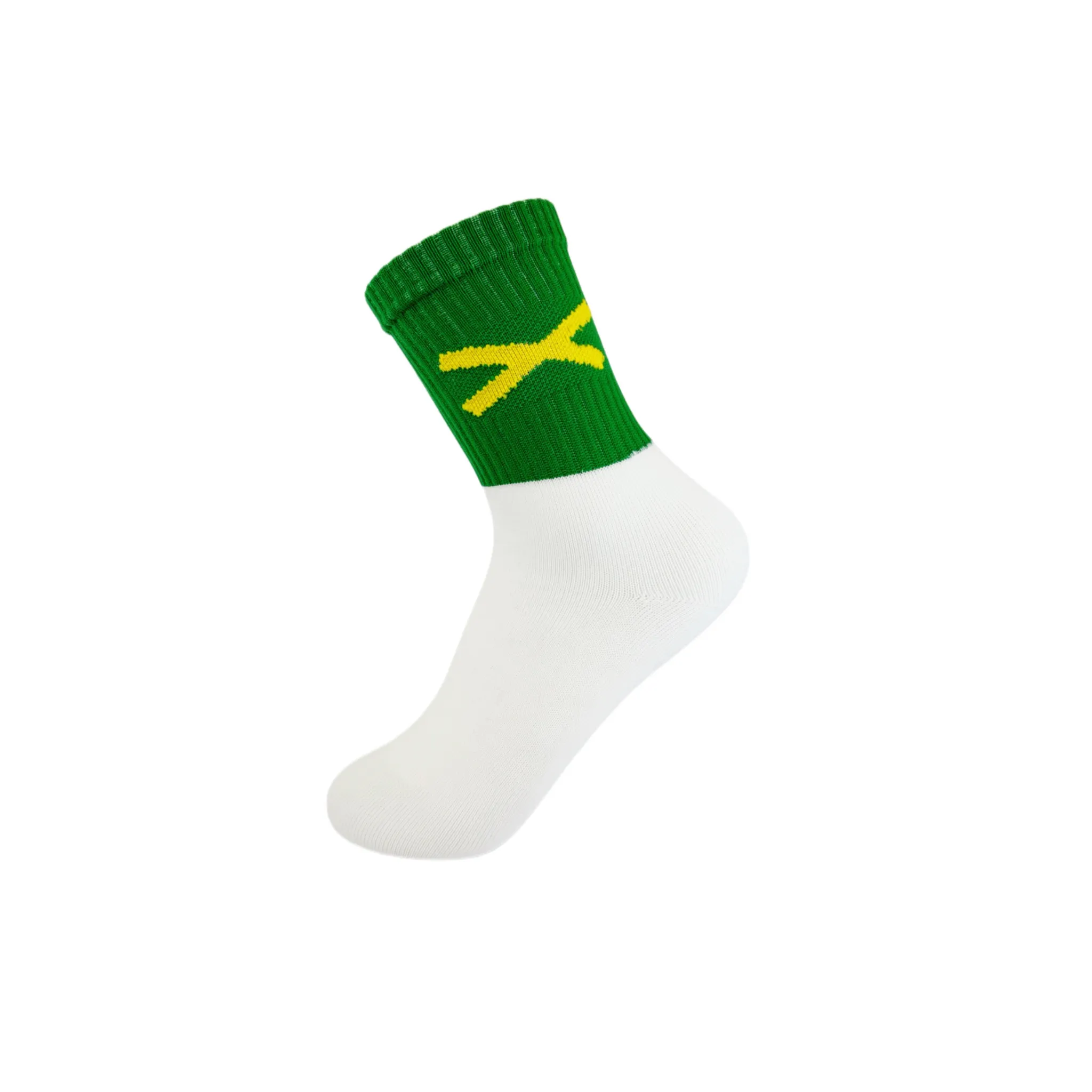 Action X Gaelic Games Sock (Green and Yellow)