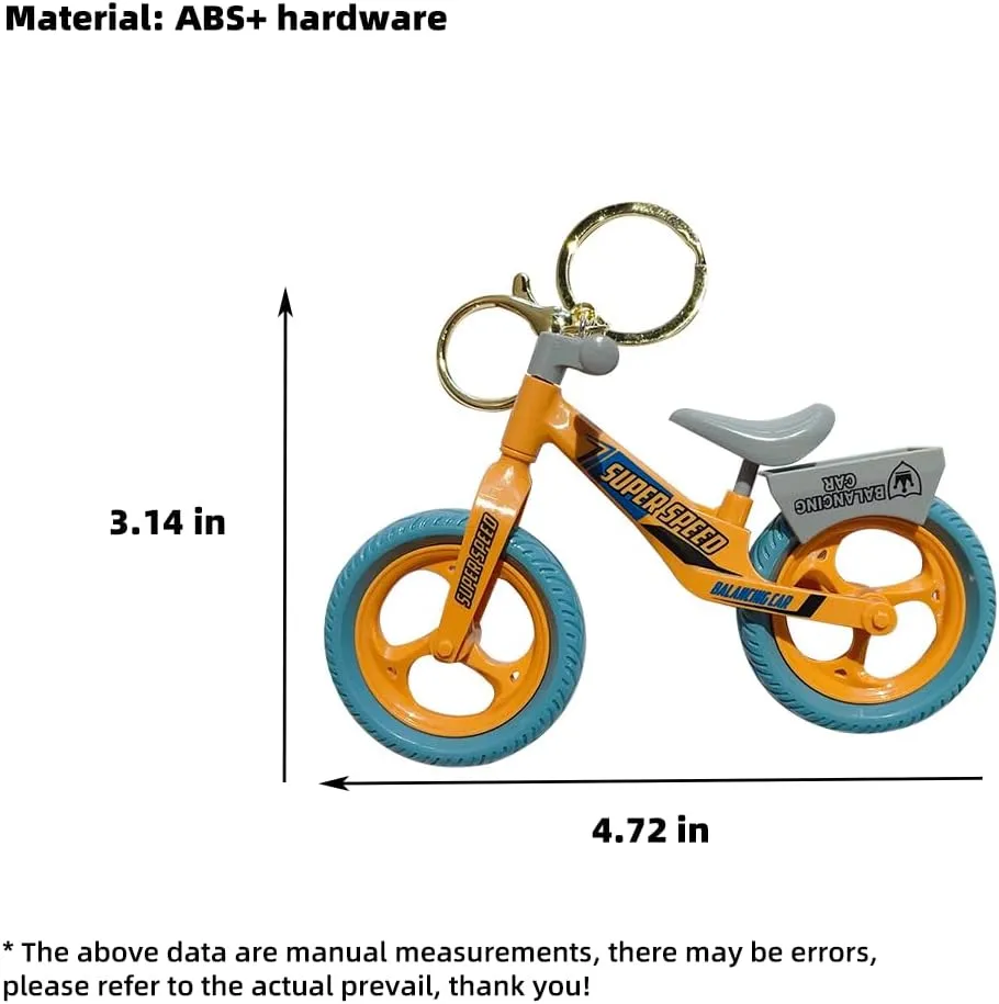 Bicycle Keychain Bicycle Model Ornament Keychain Cute Pendant Creative Gift
