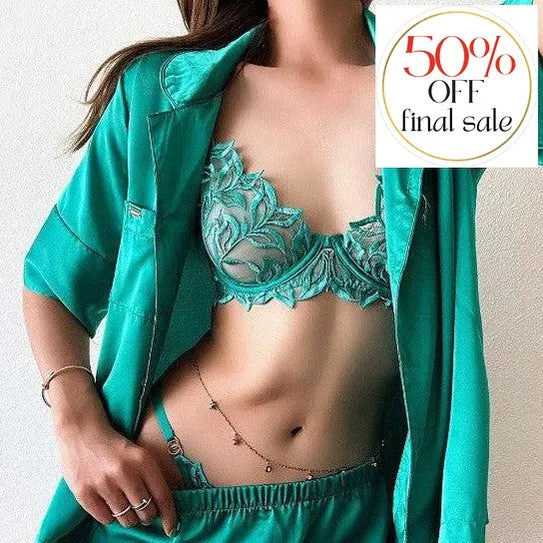 Bluebella Isadora Bra in Columbia Green 41755