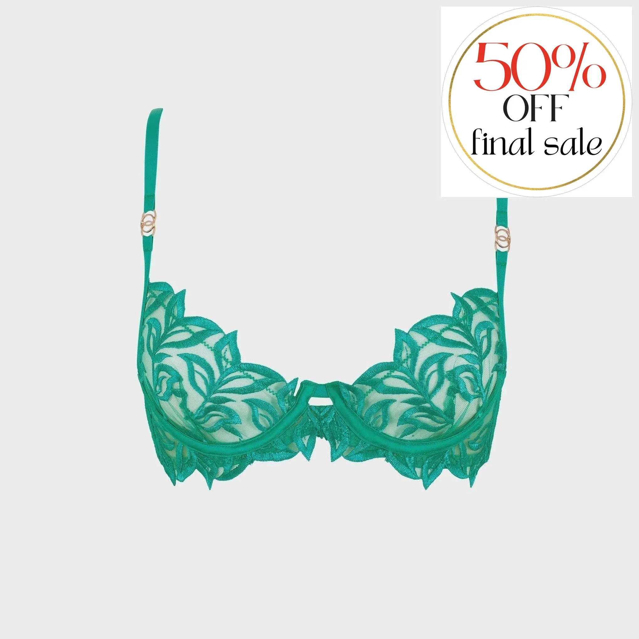 Bluebella Isadora Bra in Columbia Green 41755