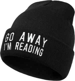 Book Lovers Gifts - Book Accessories for Reading Lovers - Gifts for Readers Nerds - Book Reading Beanie Hats for Men Women