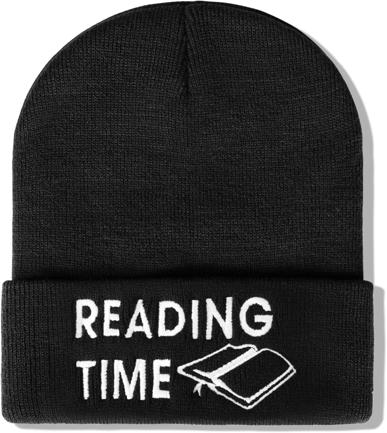 Book Lovers Gifts - Book Accessories for Reading Lovers - Gifts for Readers Nerds - Book Reading Beanie Hats for Men Women