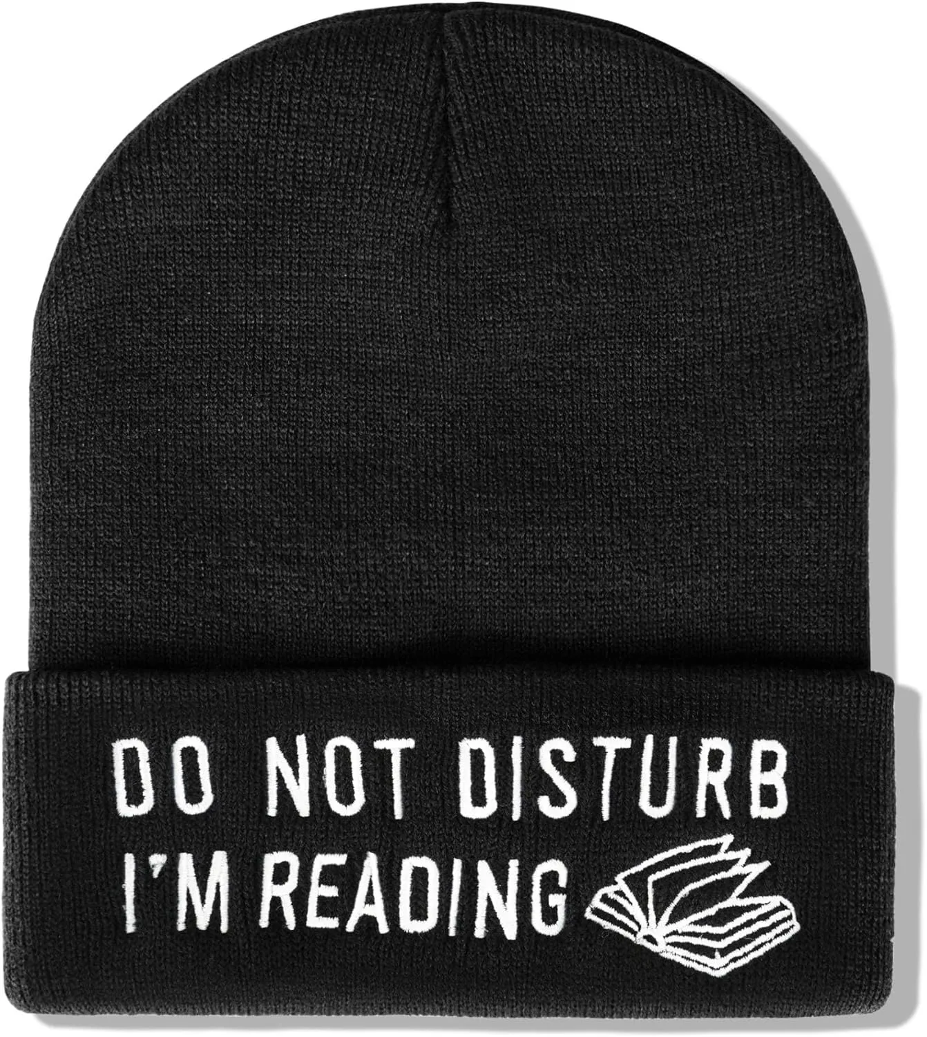 Book Lovers Gifts - Book Accessories for Reading Lovers - Gifts for Readers Nerds - Book Reading Beanie Hats for Men Women