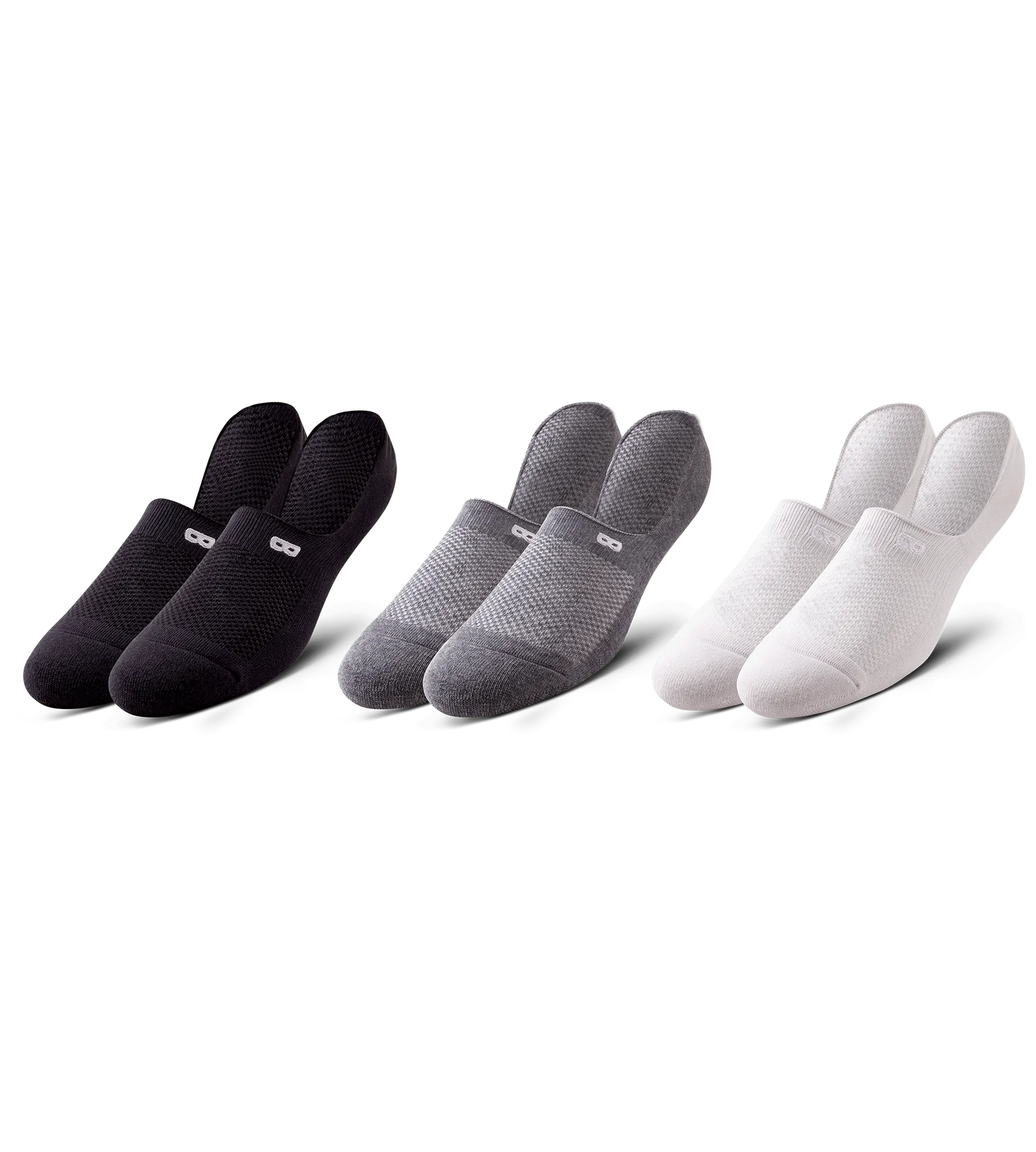 BOWO CUSHION No Show 3 PACK - NEUTRALS