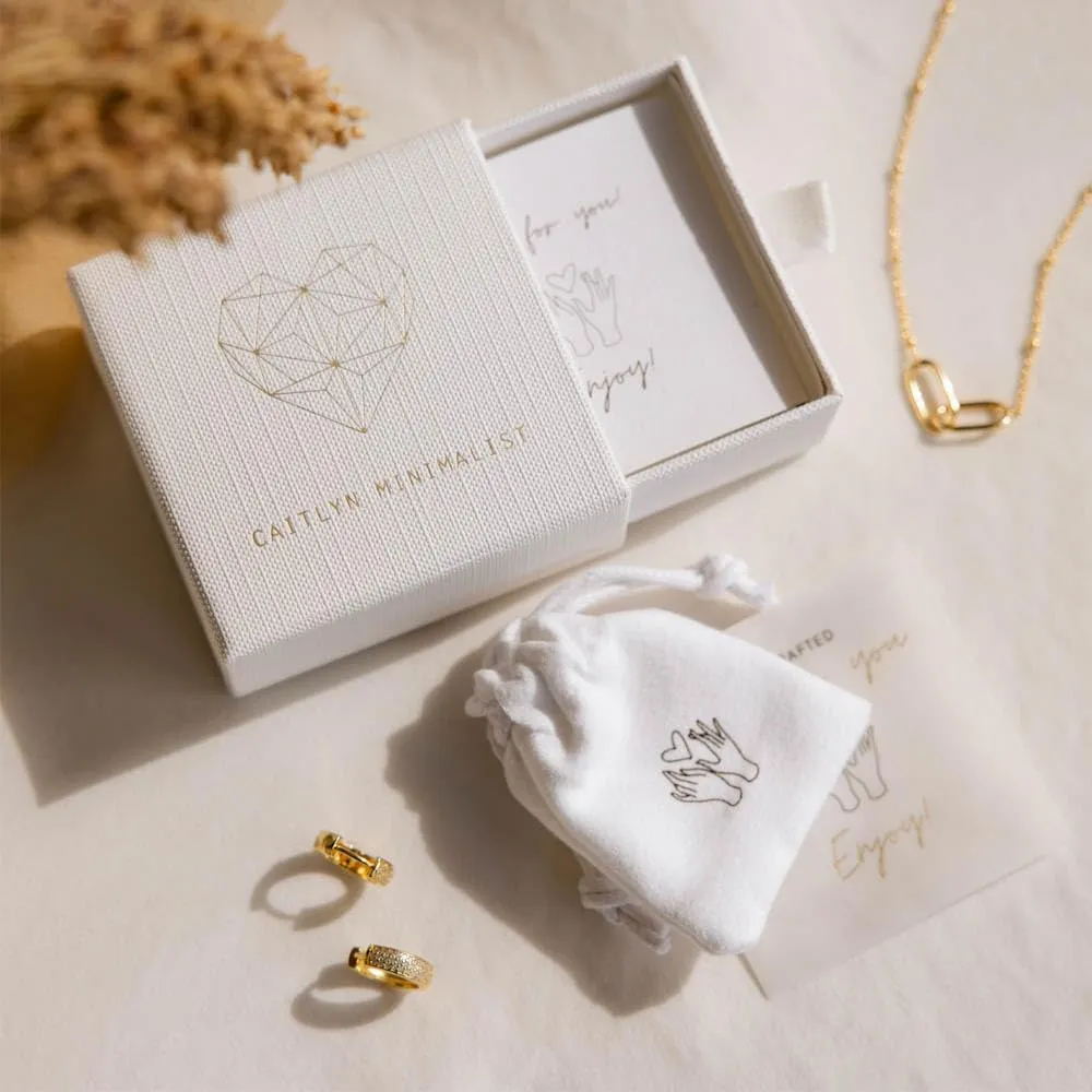 CAITLYNMINIMALIST Lotus Flower Marquise Cluster 18K Gold Sterling Silver Multi CZ Diamond Stud Earrings