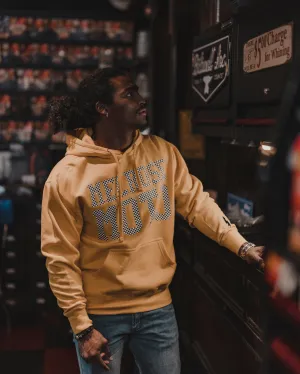 Classic Lettered Hoodie - Gold Yellow