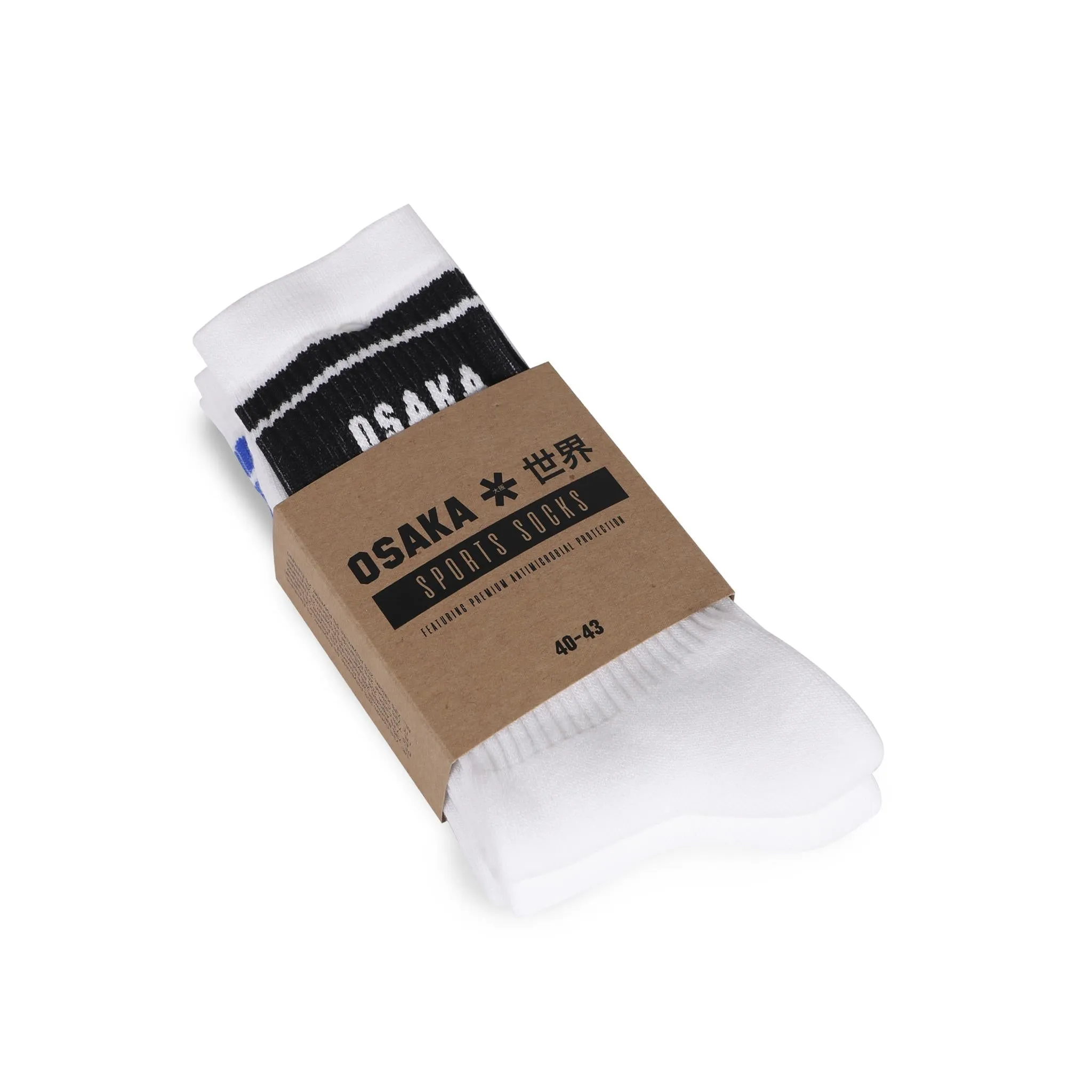 Colourway Socks Duo Pack - BLACK/ROYAL BLUE