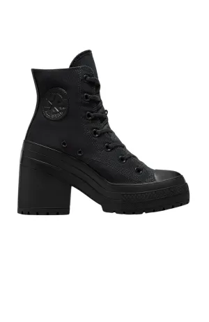 Converse Chuck 70 De Luxe Heel Canvas High Top Black Mono
