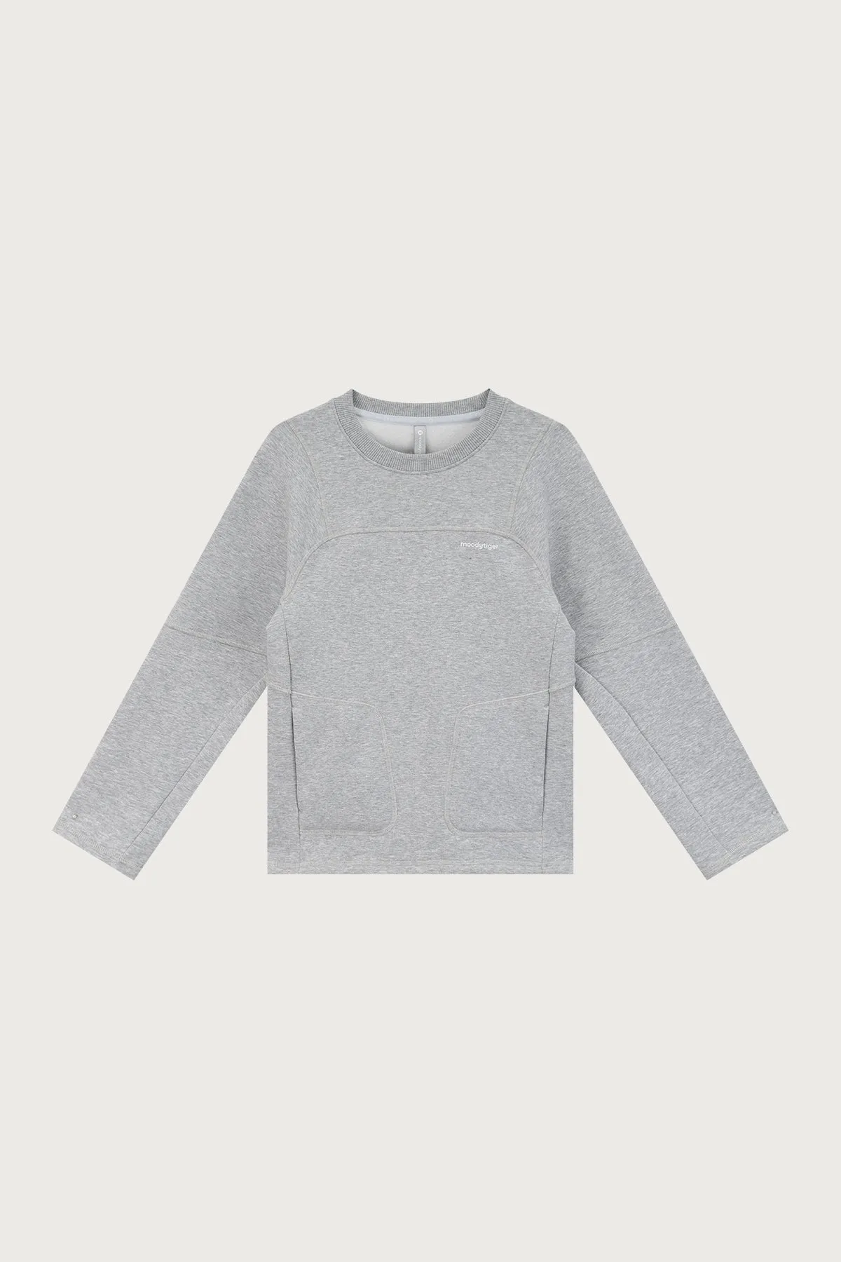 Cotton Power Pocket  Sweater