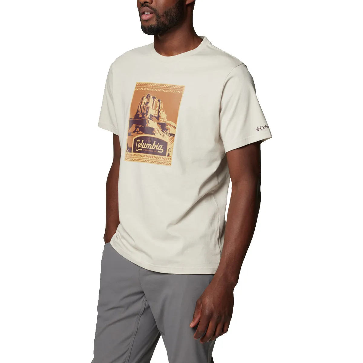 CSC™ Seasonal Logo Tee - Dark Stone Delta