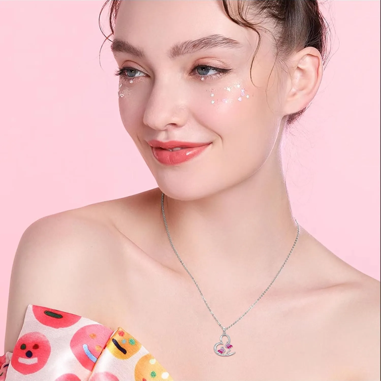 Cute Animal Necklace for Women 925 Sterling Silver Animal Pendant Jewelry Christmas Birthday Gifts for Daughter