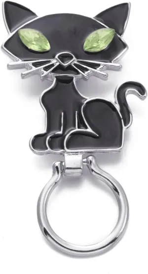 Cute Cat Magnetic Eyeglass Holder for Unisex Adult