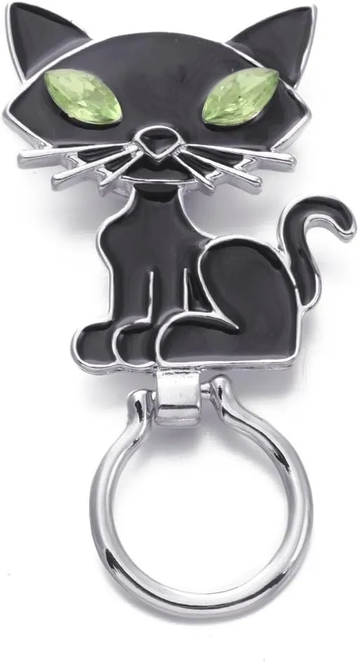 Cute Cat Magnetic Eyeglass Holder for Unisex Adult