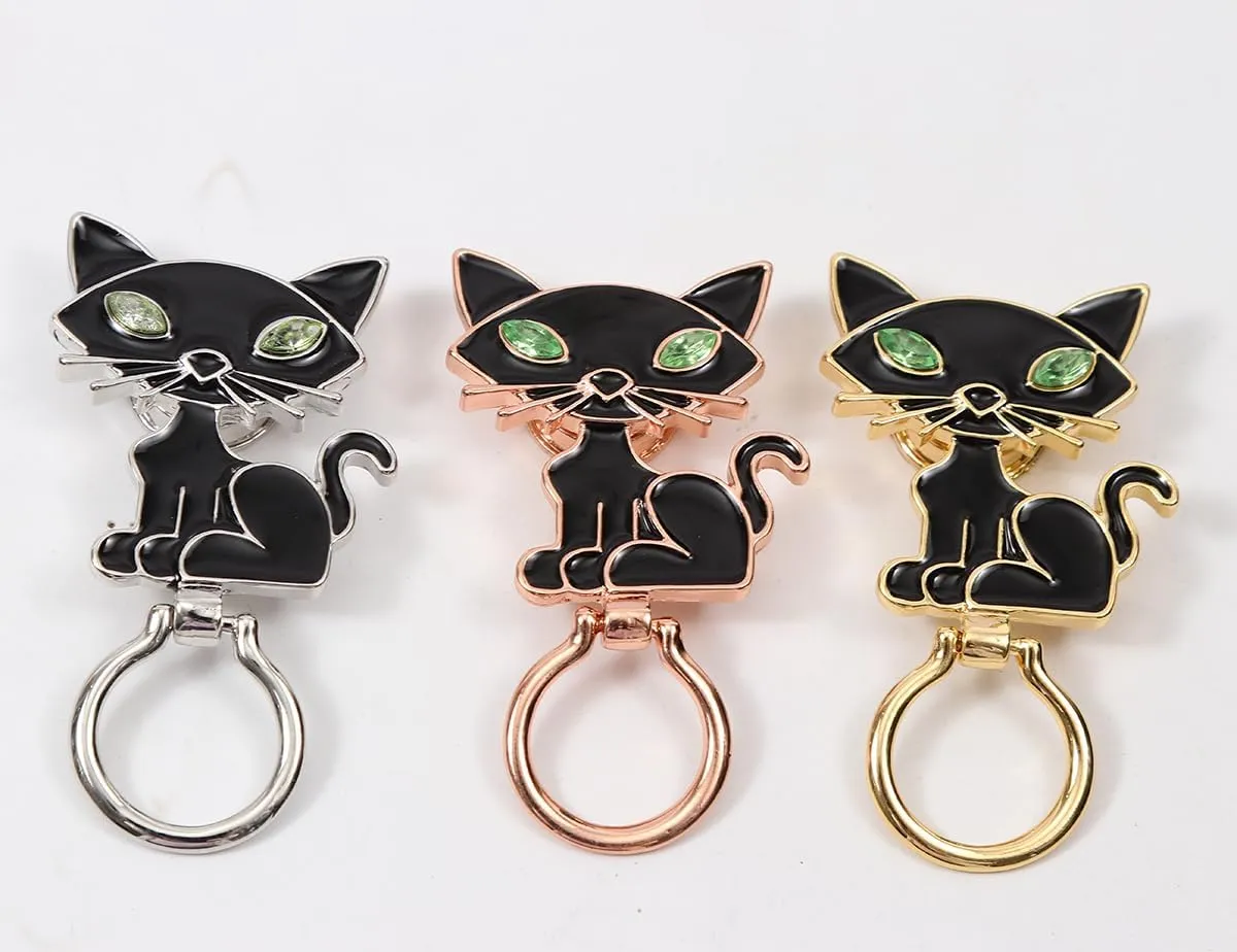 Cute Cat Magnetic Eyeglass Holder for Unisex Adult