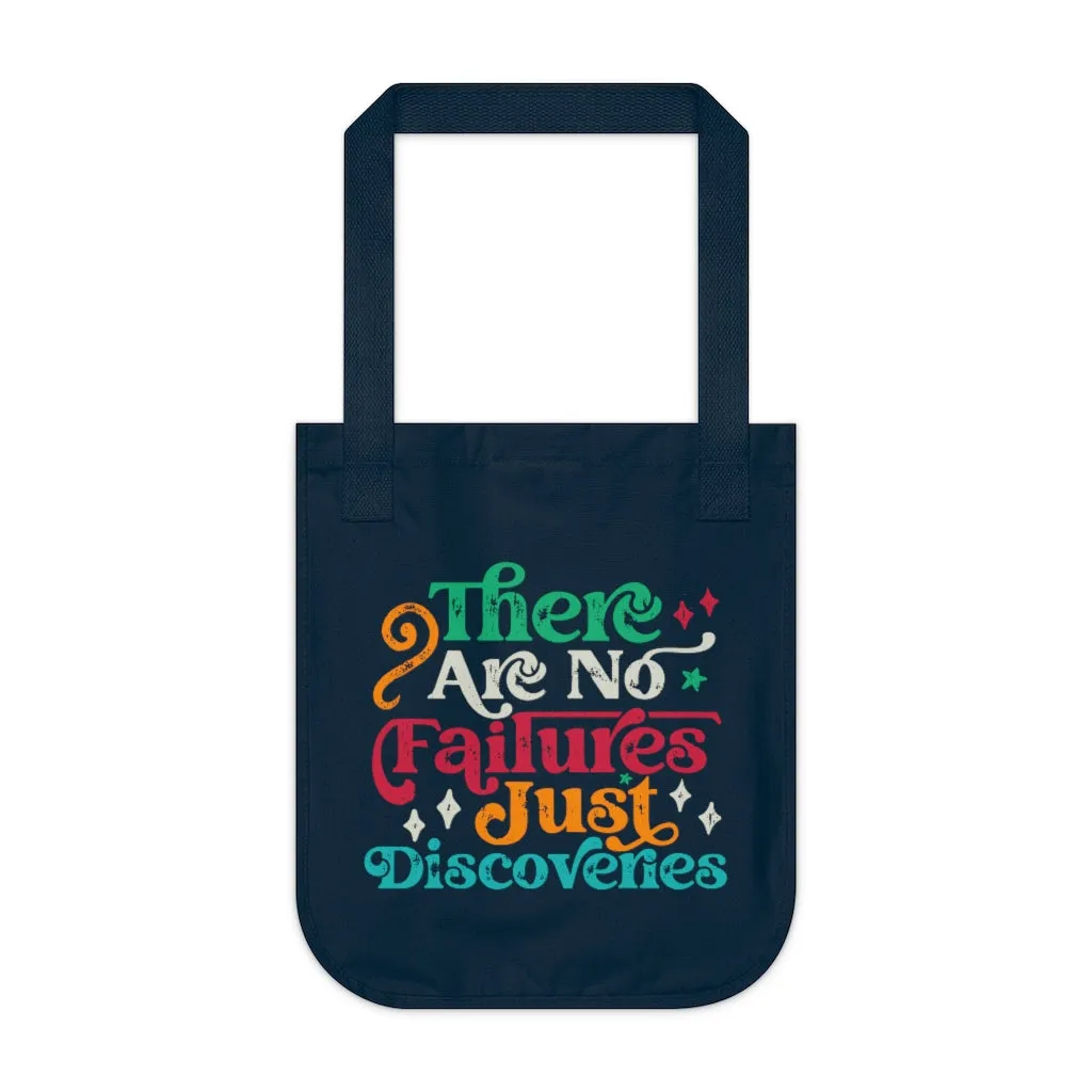 Discoveries Inspirational Entrepreneur Shirt | Entrepreneur Gift | Organic Canvas Tote Bag