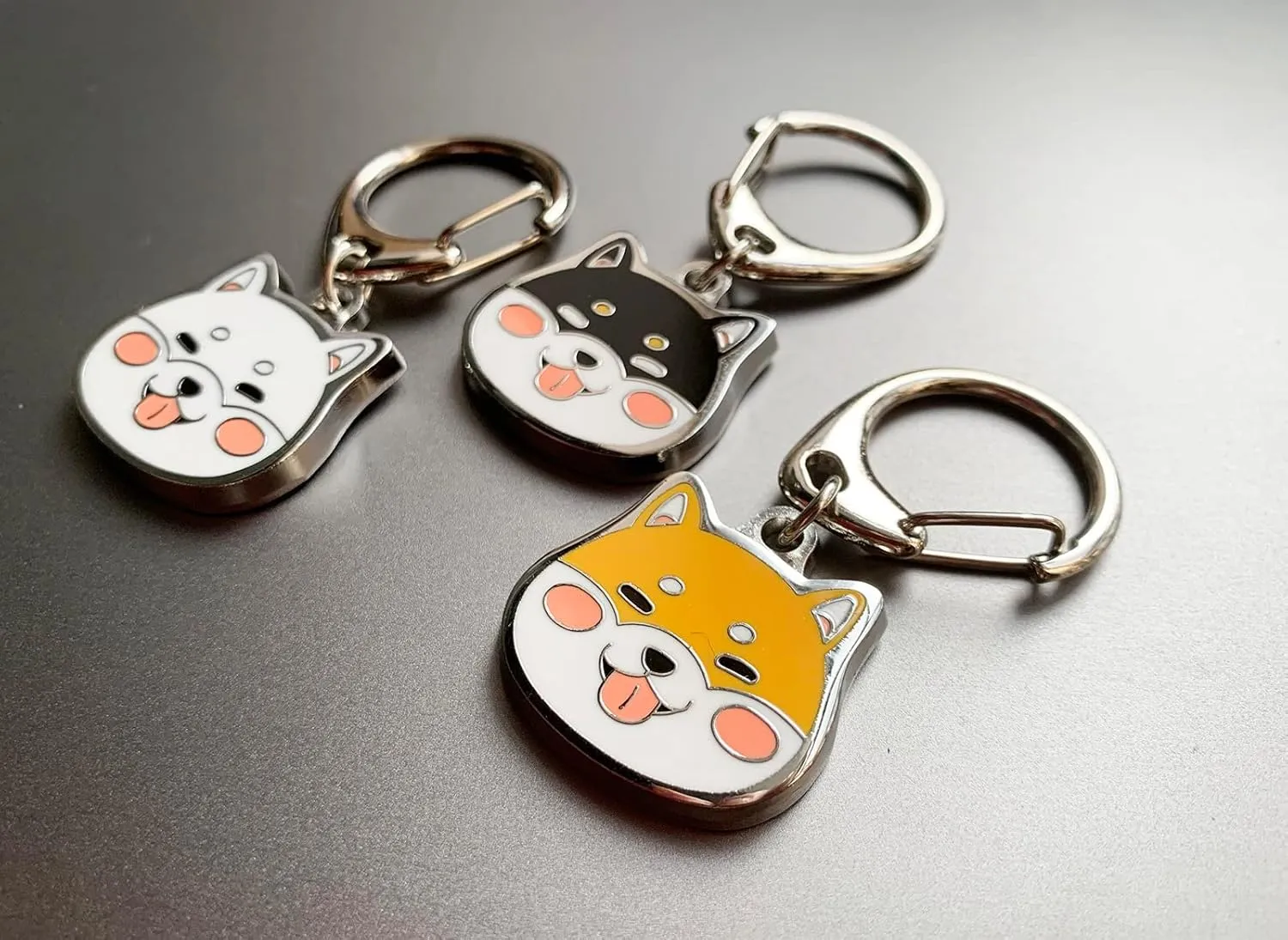 Dog Keychain, Pet Pendant Keyring, Metal Dog Lover Keyring, Bag Pendant Decoration