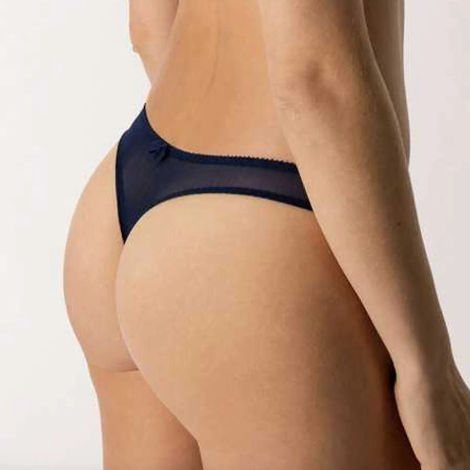 Empreinte Louise Thong in Marine 01184