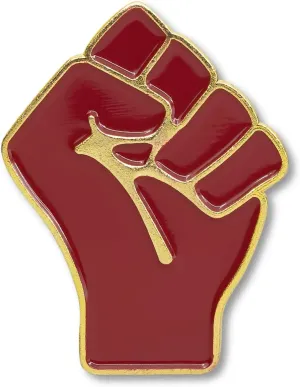 EvolveFISH Resist Fist Lapel Pin - [1 1/4" Tall]