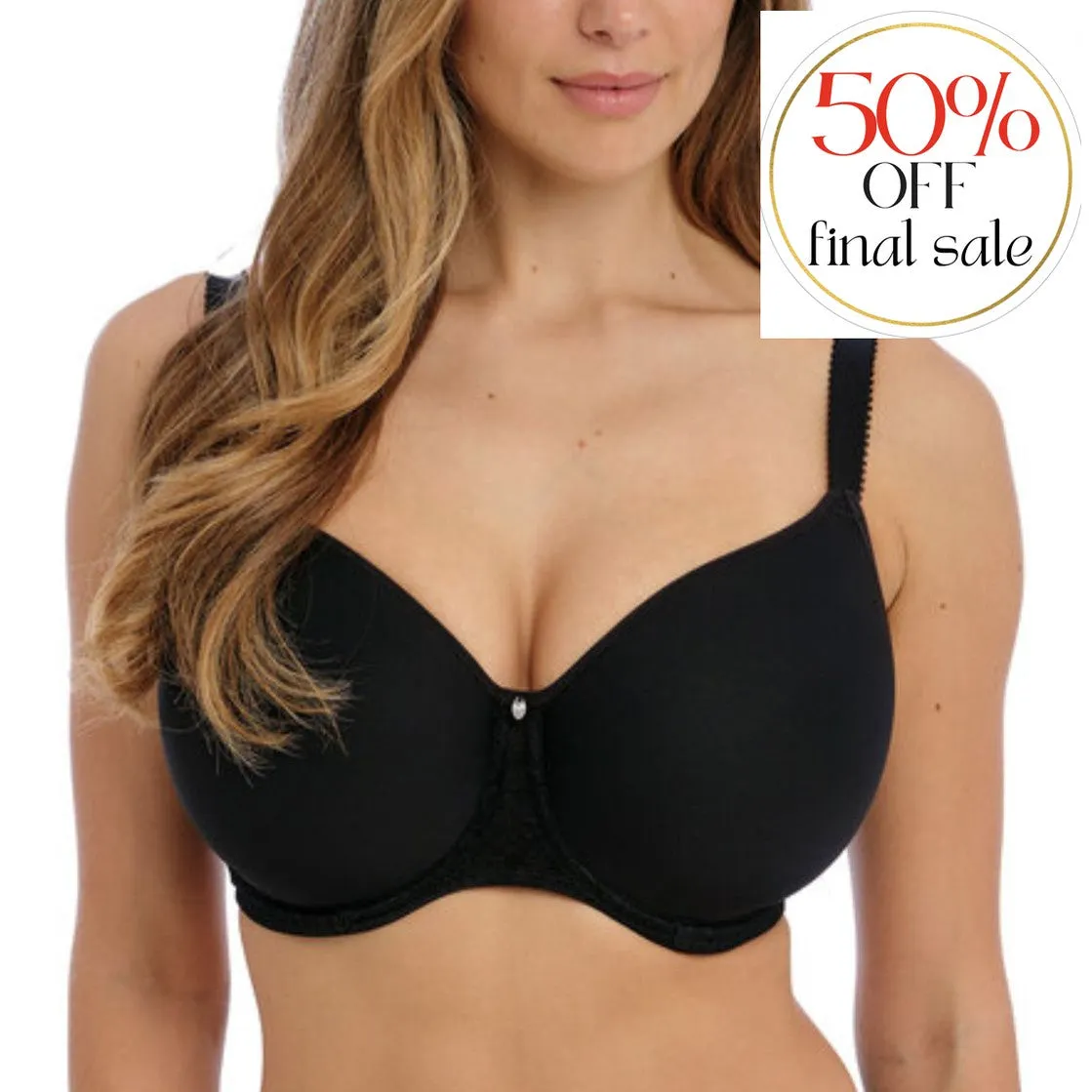 Fantasie Envisage UW Molded Spacer Bra in Black FL6912