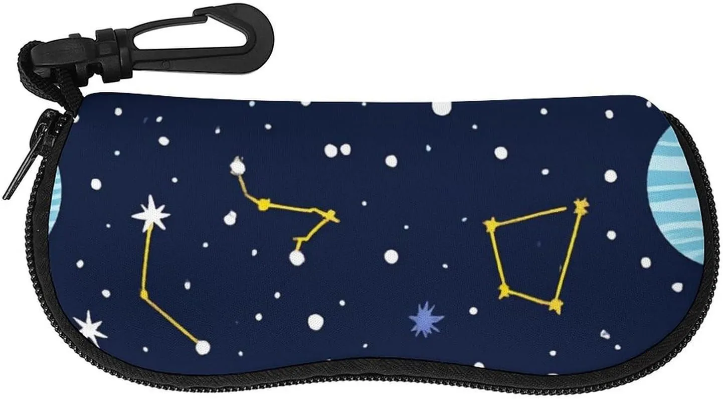 Fashion Soft Eyeglass Case Portable Sunglasses Pouch Sunglass Organizer Bag