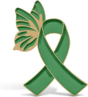 For Ribbon Pin Awareness Items There is Hope Enamel Lapel Pin Love Brooch Badge for Backpacks Hats Bags Clothes Decoration