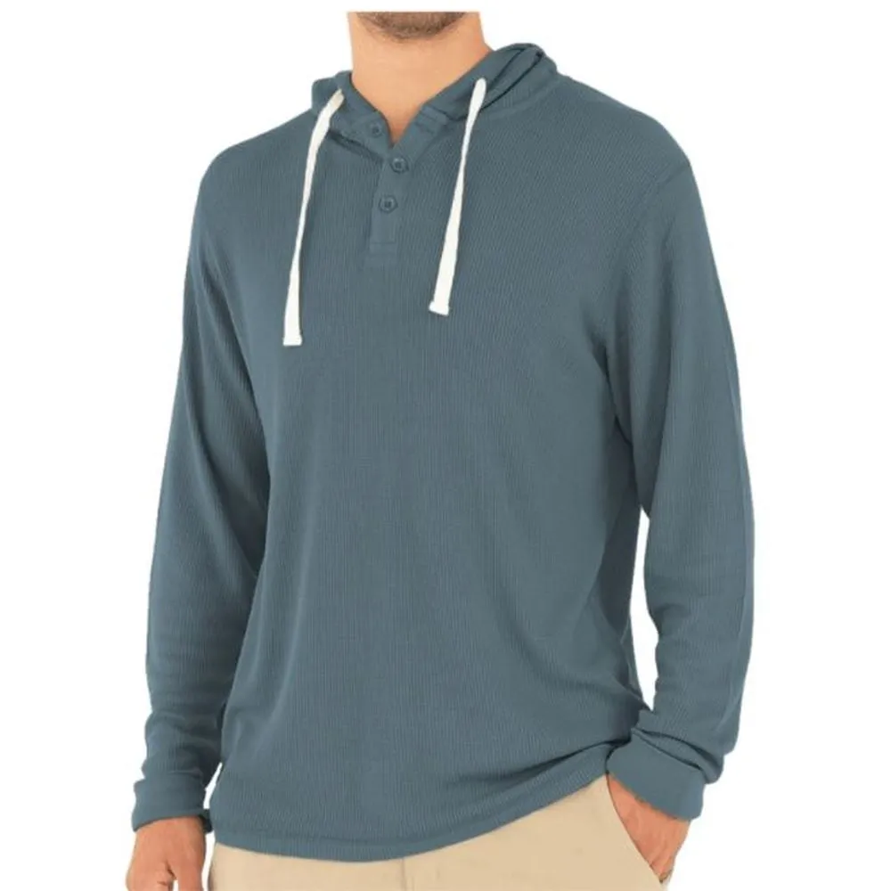 Free Fly Men's Bamboo Waffle Hoody