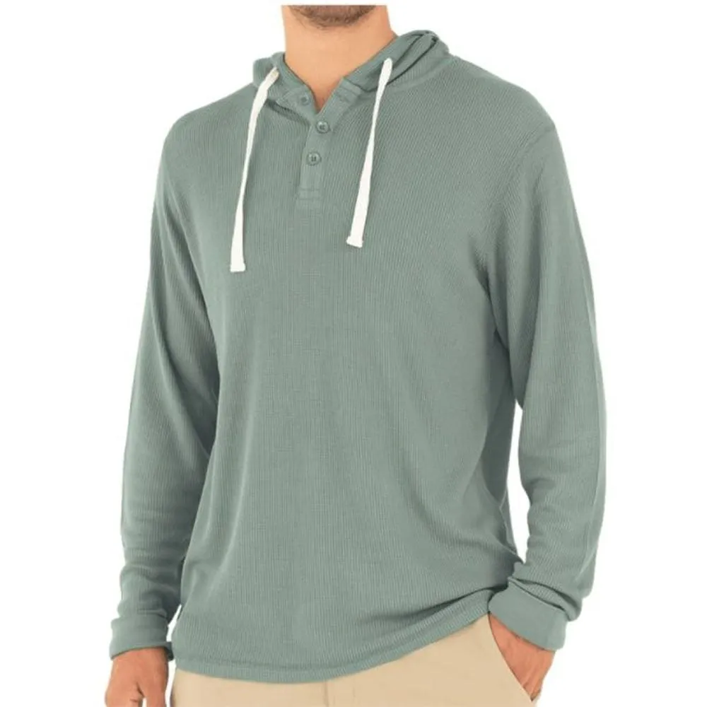 Free Fly Men's Bamboo Waffle Hoody