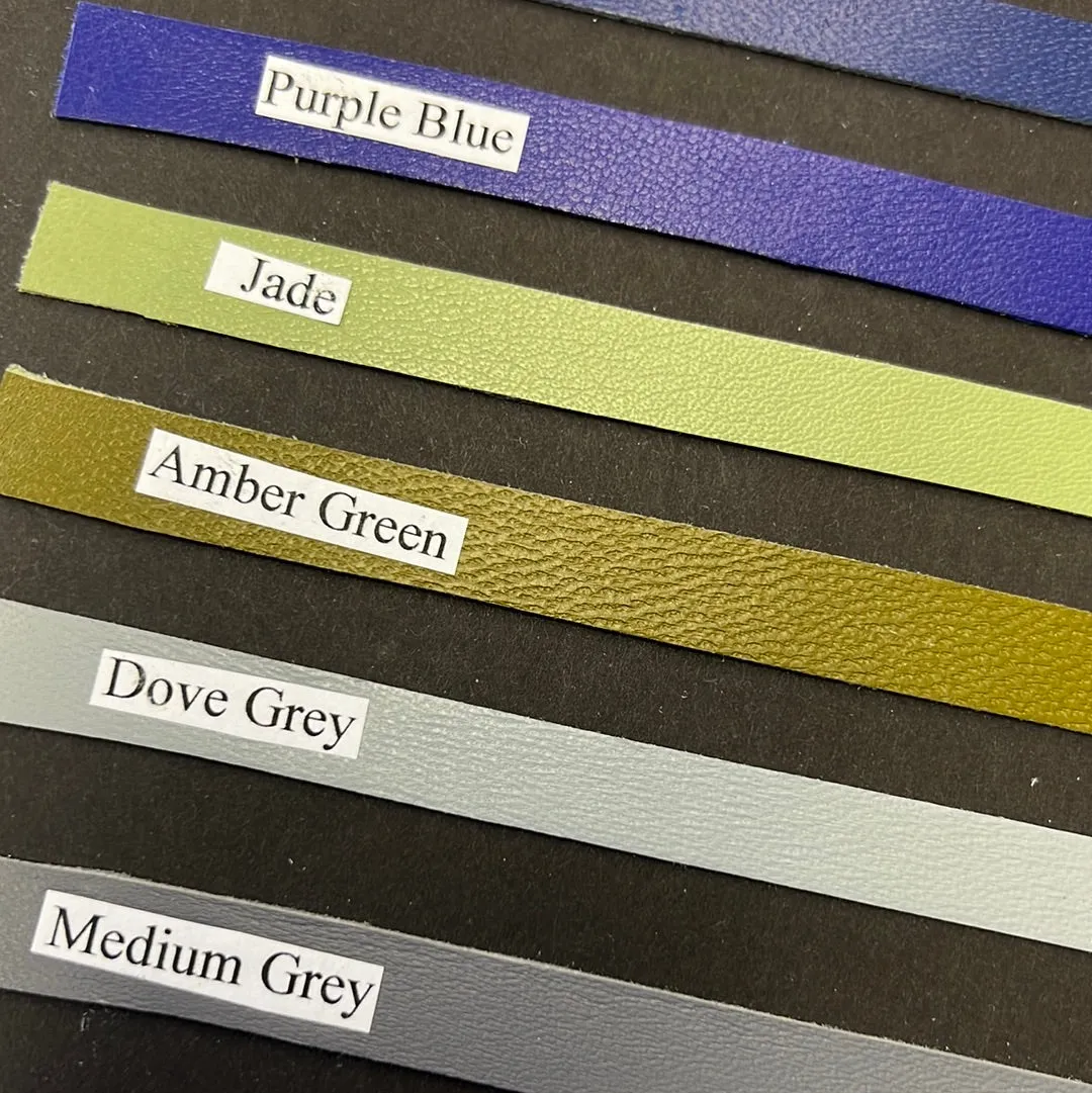 Genuine Leather trim 1”x24” Leather Binding Piping - Leather Tape