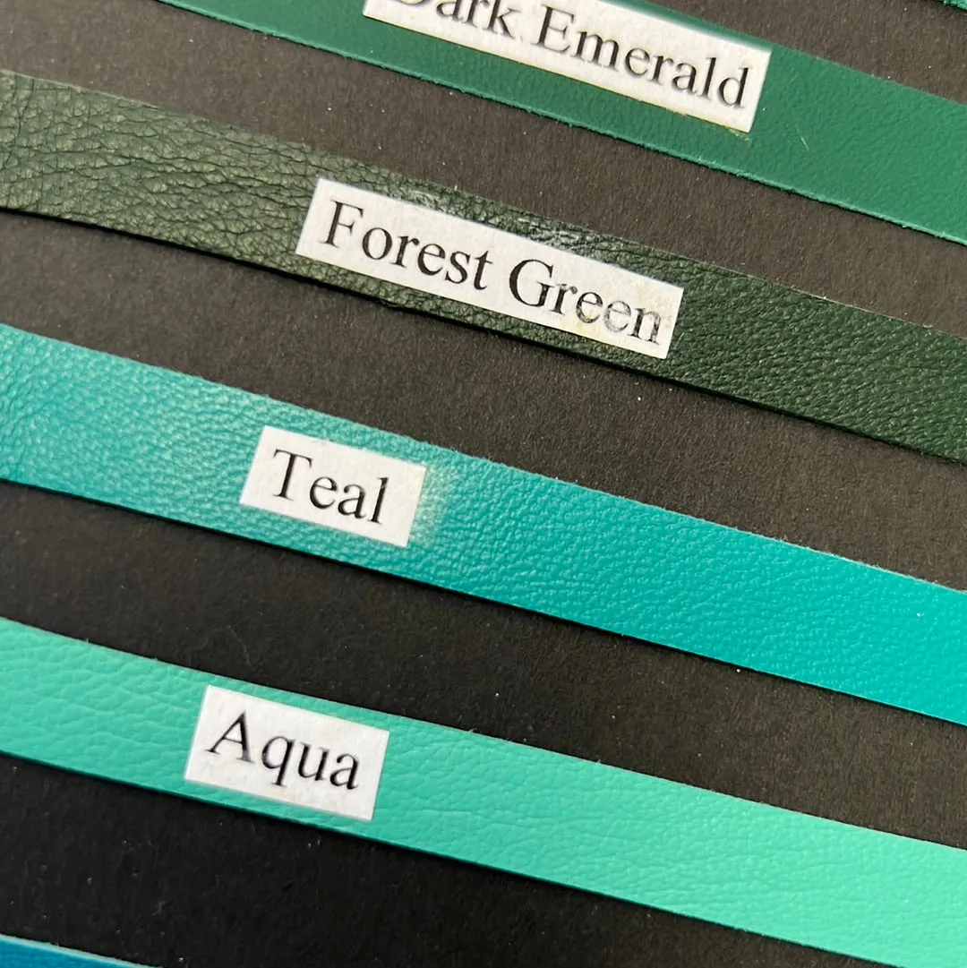 Genuine Leather trim 1”x24” Leather Binding Piping - Leather Tape