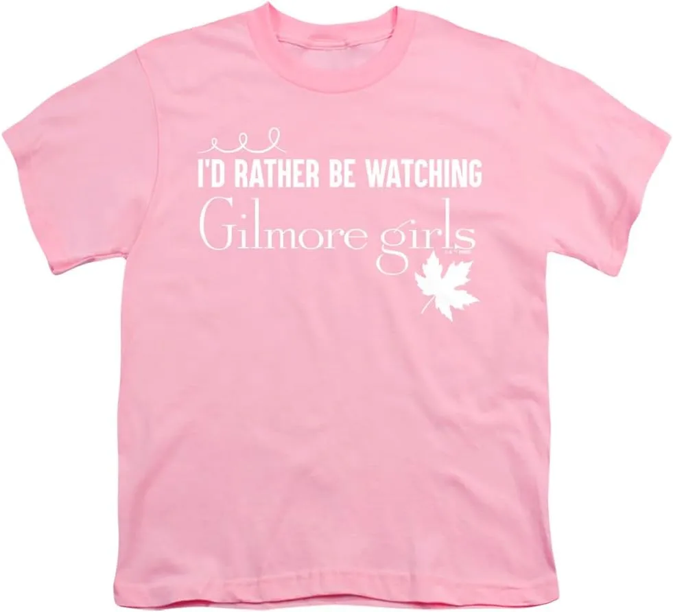 Gilmore Girls I'd Rather Be Watching Gilmore Girls Kids T Shirt for Youth Toddler Boys and Girls