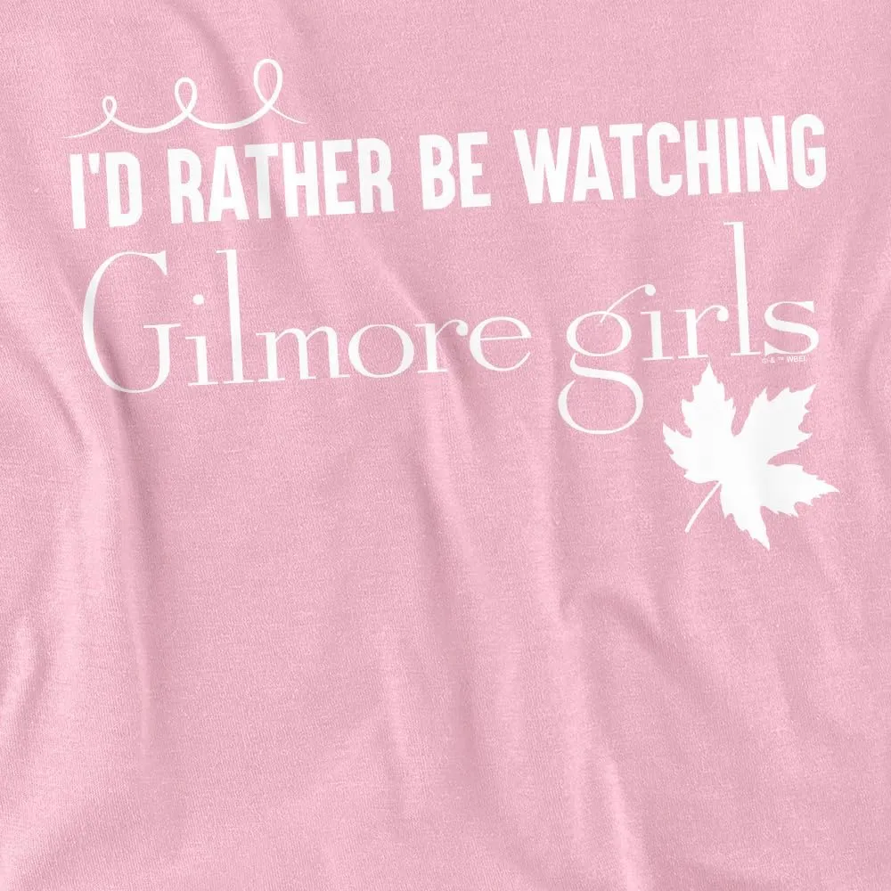Gilmore Girls I'd Rather Be Watching Gilmore Girls Kids T Shirt for Youth Toddler Boys and Girls