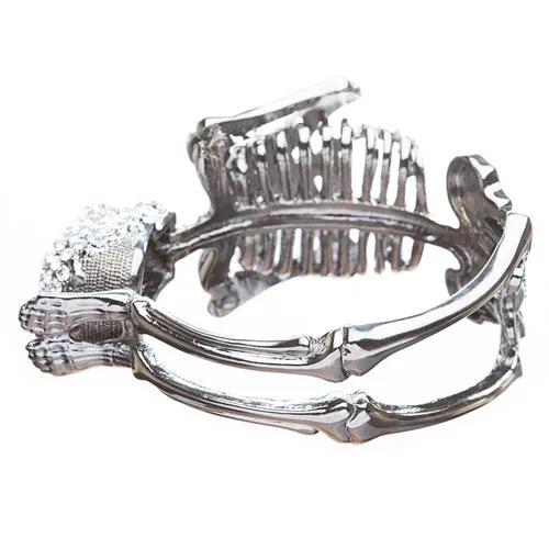 Halloween Costume Jewelry Crystal Rhinestone Funky Gothic Style Bracelet B414SL