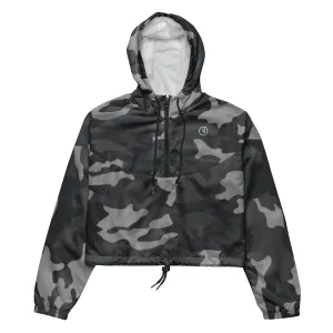 Humble Sportswear™ Women’s Faded Camo Cropped Windbreaker