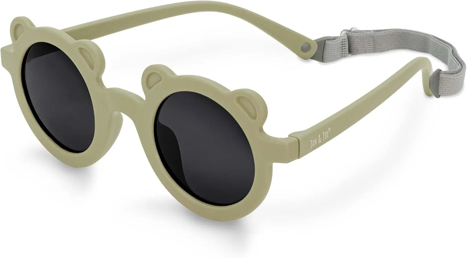 JAN & JUL Baby Toddler Kids Flexible UV-400 Polarized Sun-glasses with Strap for Girls Boys