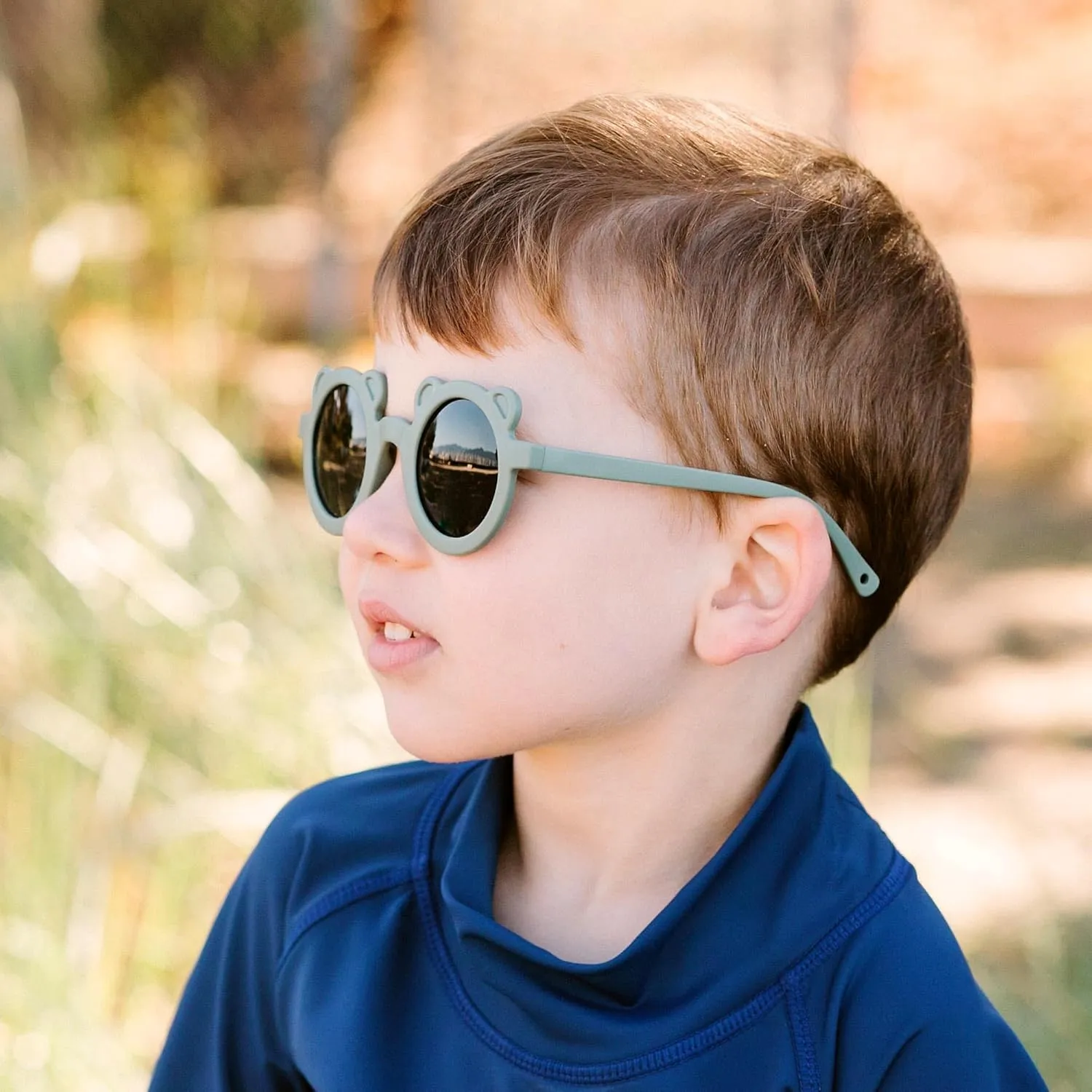 JAN & JUL Baby Toddler Kids Flexible UV-400 Polarized Sun-glasses with Strap for Girls Boys