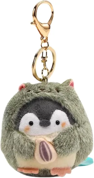 jiesinlov Kawaii Plush Penguin Pendant Cute Keychain,Purse Backpack Charms Accessories Key Chain for Women or Girls Bags