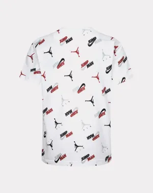 Jordan BOYS DNA ALLOVER PRINT TEE GRADE-SCHOOL