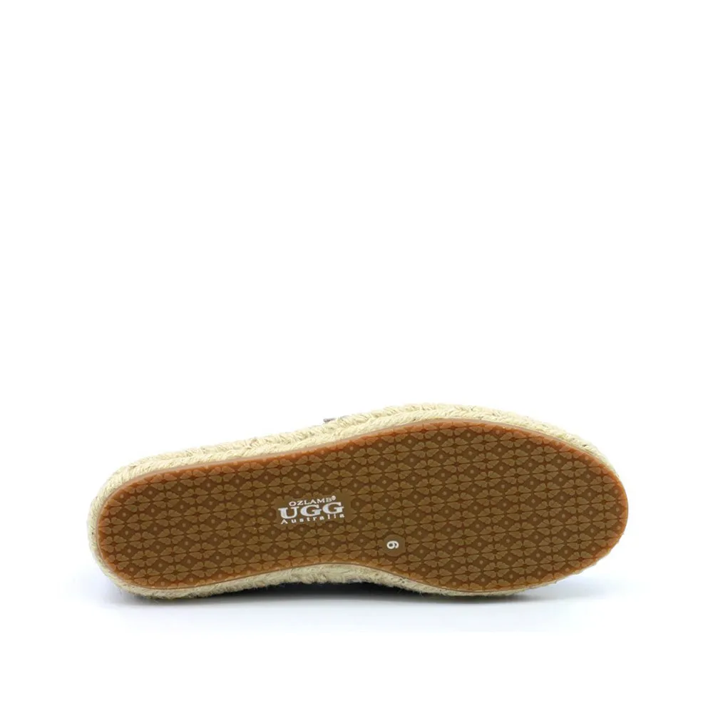 Katie Loafer - Print Grey
