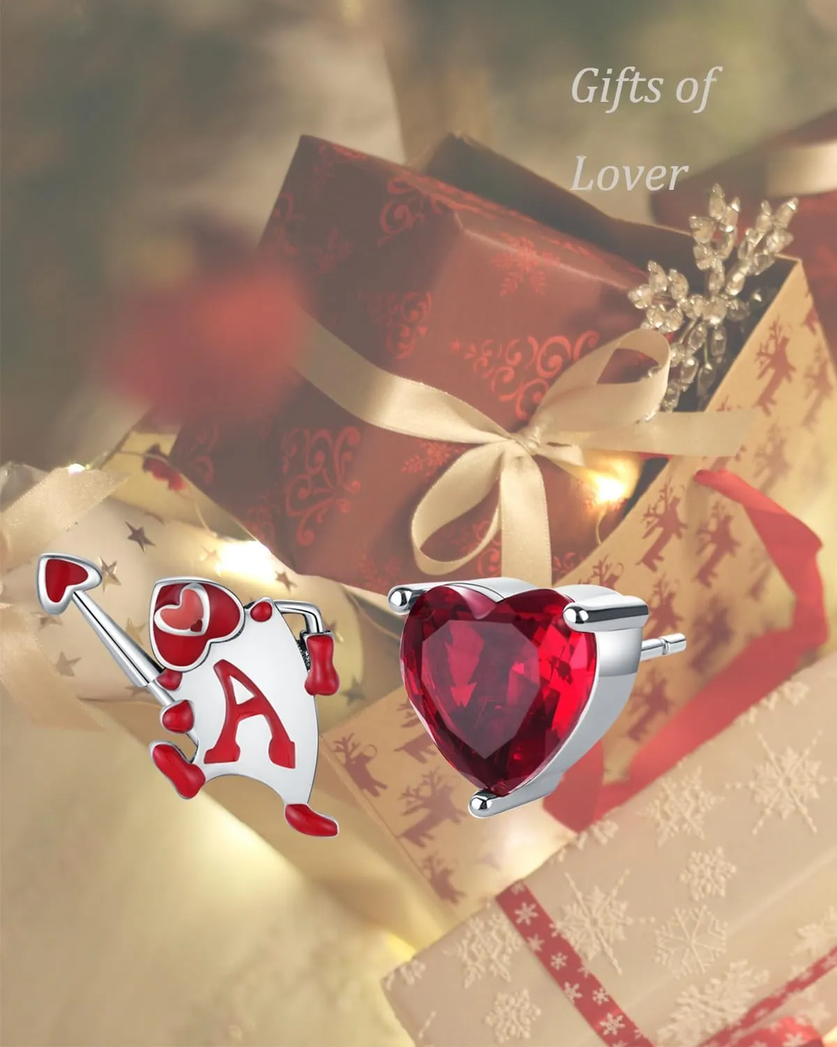KEQ Poker Huggie Hoop Earrings 925 Sterling Silver Casual Casino Hearts and Spades Playing cards Simulate Cool Funny Earrings for Women