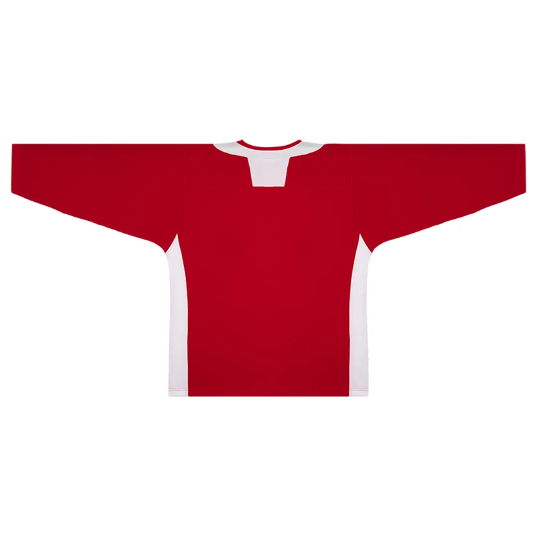 Kobe 5475I Red/White Premium Two-Color Practice Hockey Jersey