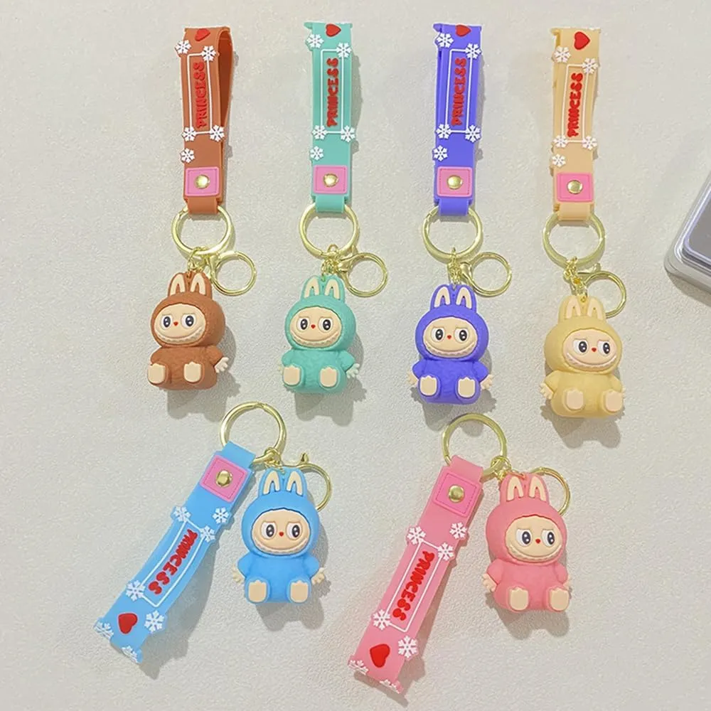 Labubu Keychain, Cute Labubu Bag Charms for Handbag Purse Backpack Accessories Gift for Women