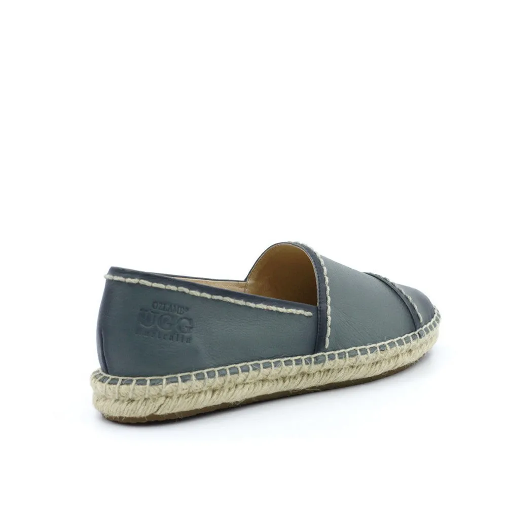 Lauren Espadrille By Ozlamb - Grey