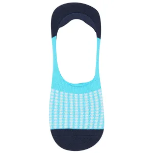 Lewis Gingham No-Show Socks