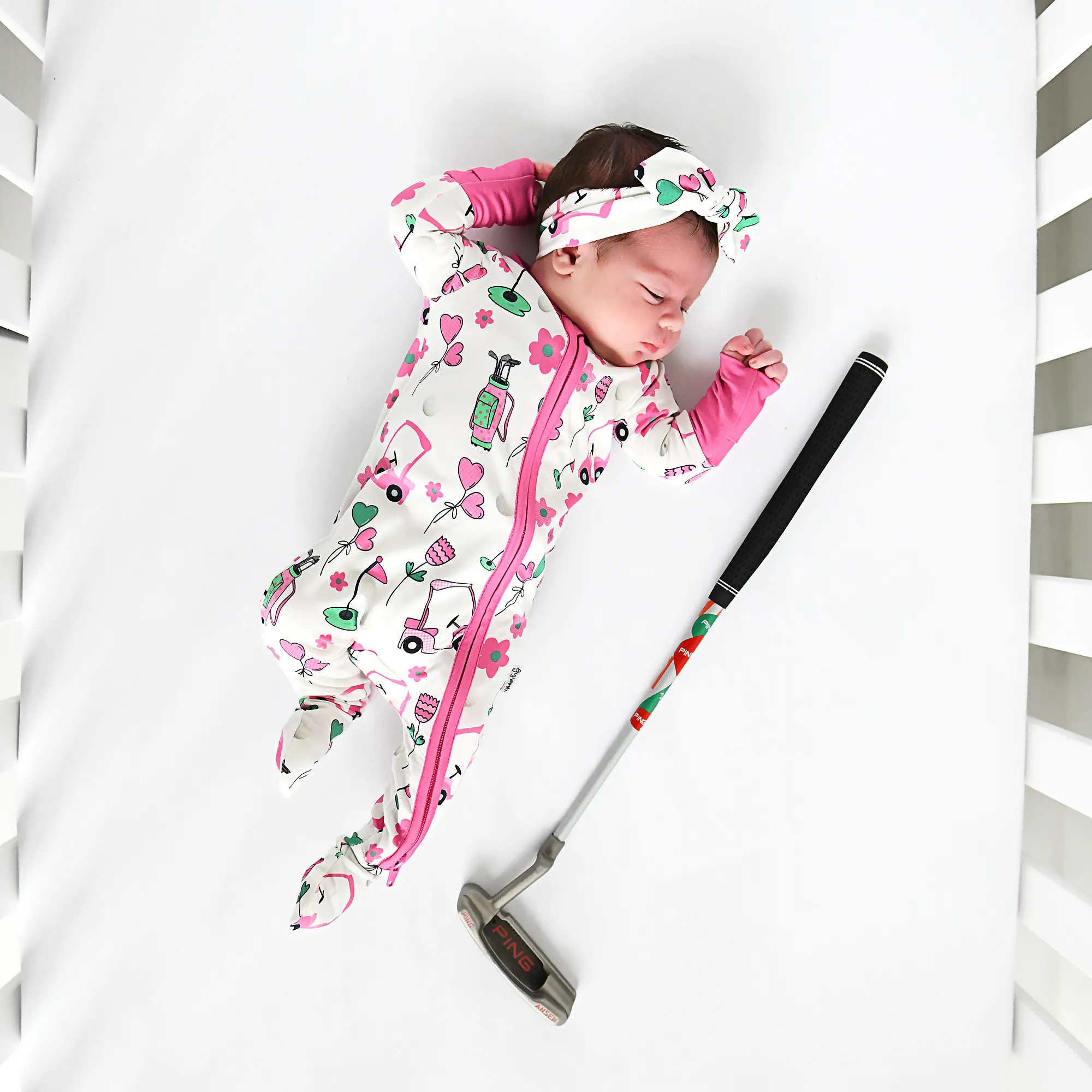 Lexi Pink Golf ZIP