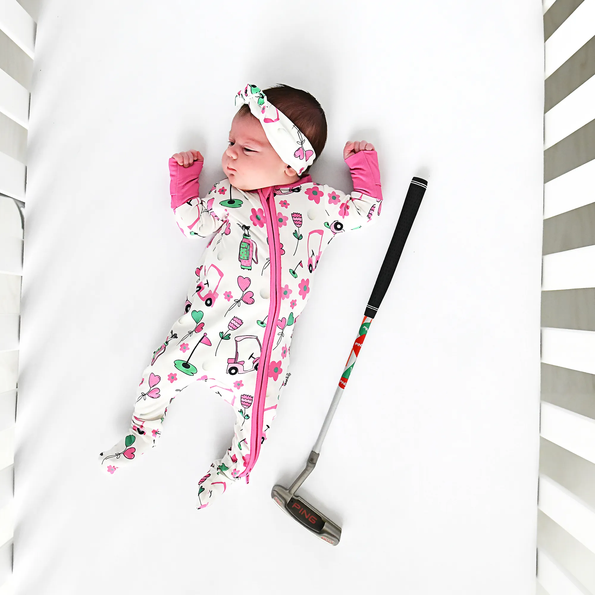 Lexi Pink Golf ZIP