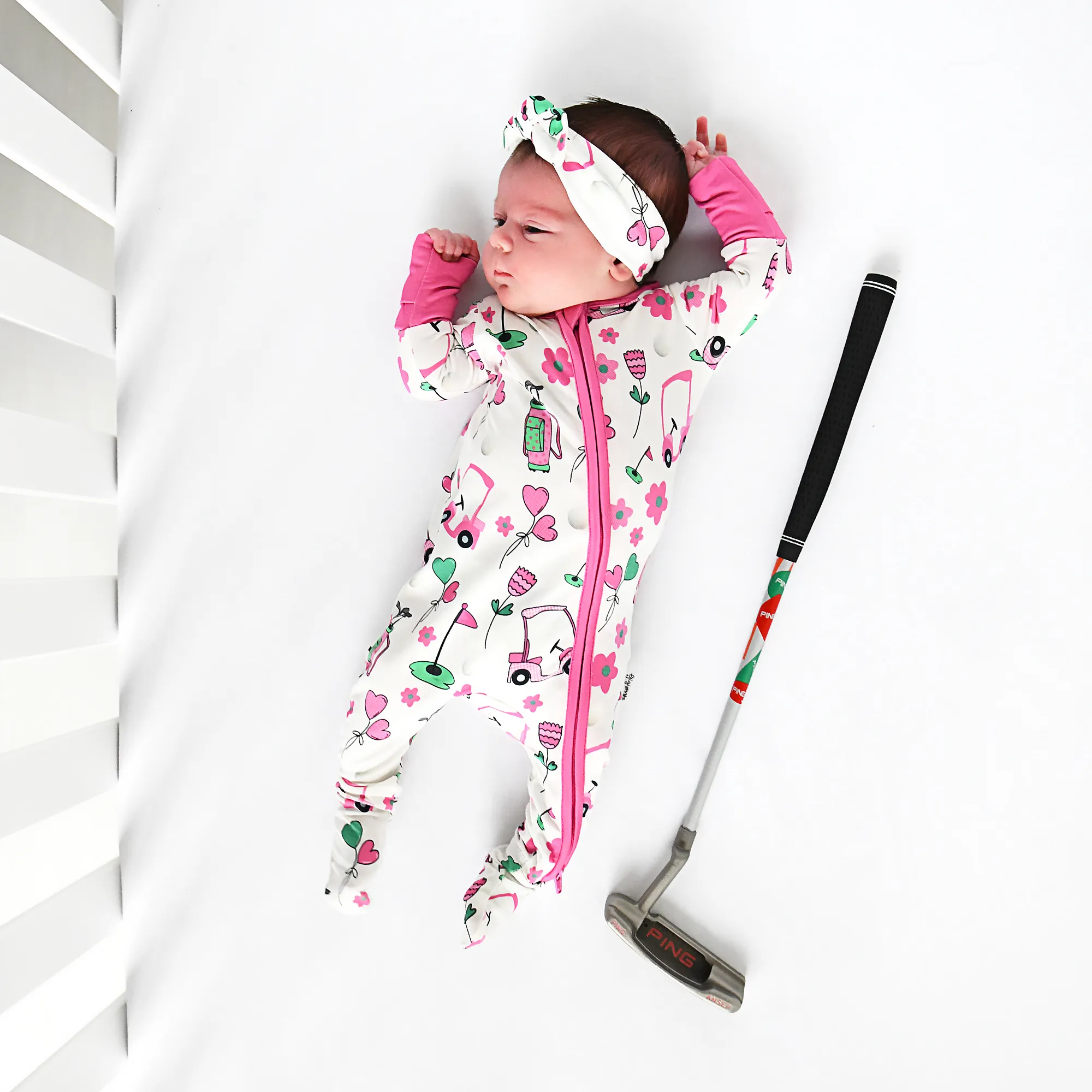 Lexi Pink Golf ZIP